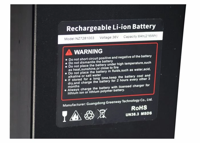 Brand new 😍 Mon Ster 36 Volt 6Ah Lithium Battery Pack For The Jetson® LX10 Folding Electric Bicycle ❤️ 5 Brand new 😍 Mon Ster 36 Volt 6Ah Lithium Battery Pack For The Jetson® LX10 Folding Electric Bicycle ❤️ - Image 3