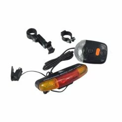 Deals ๐ Mon Ster Battery Operated Brake Light & Turn Signal Taillight Assembly With Horn For Bikes & Scooters ๐